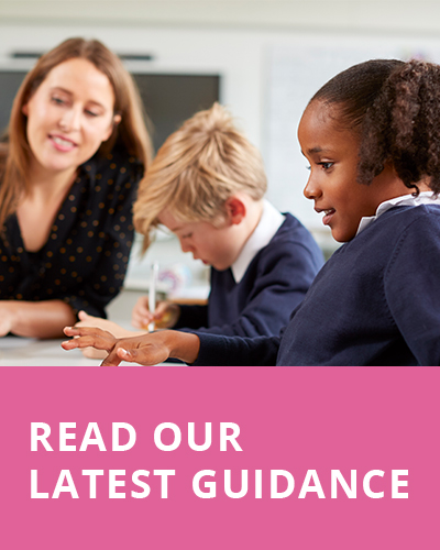 Click to read our latest school building guidance